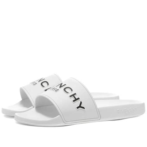 givenchy spike slides|givenchy slides white and black.